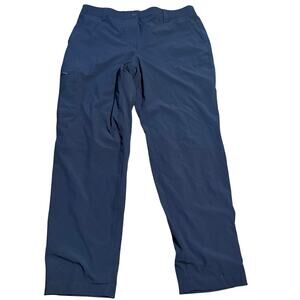 Talbots Performance Stretch Pants, Travel Active Tech Pant, Navy, Women's 14